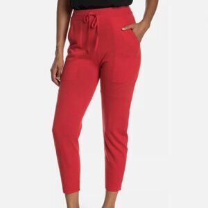 St John Wool Knit Pants Joggers Elastic Waistband Size XS